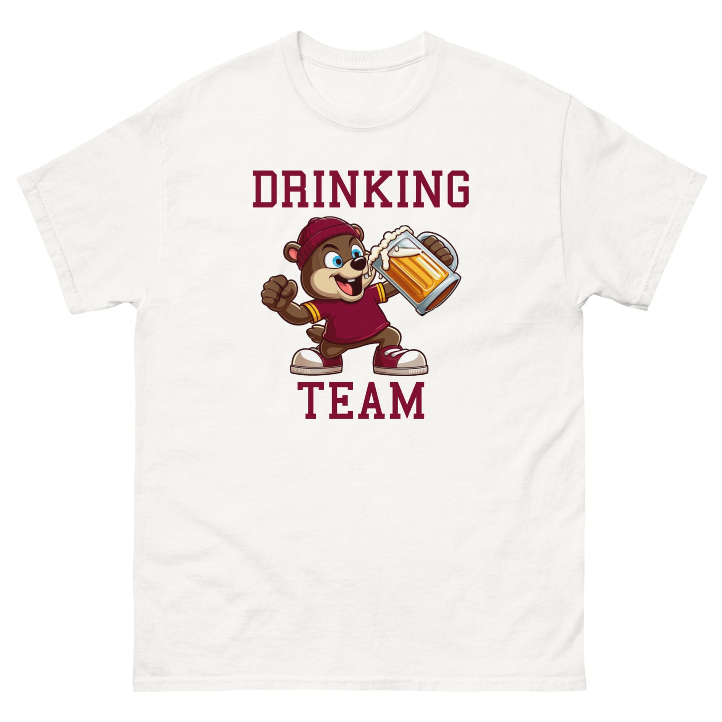 MN Drinking Team Gold or White T-Shirt