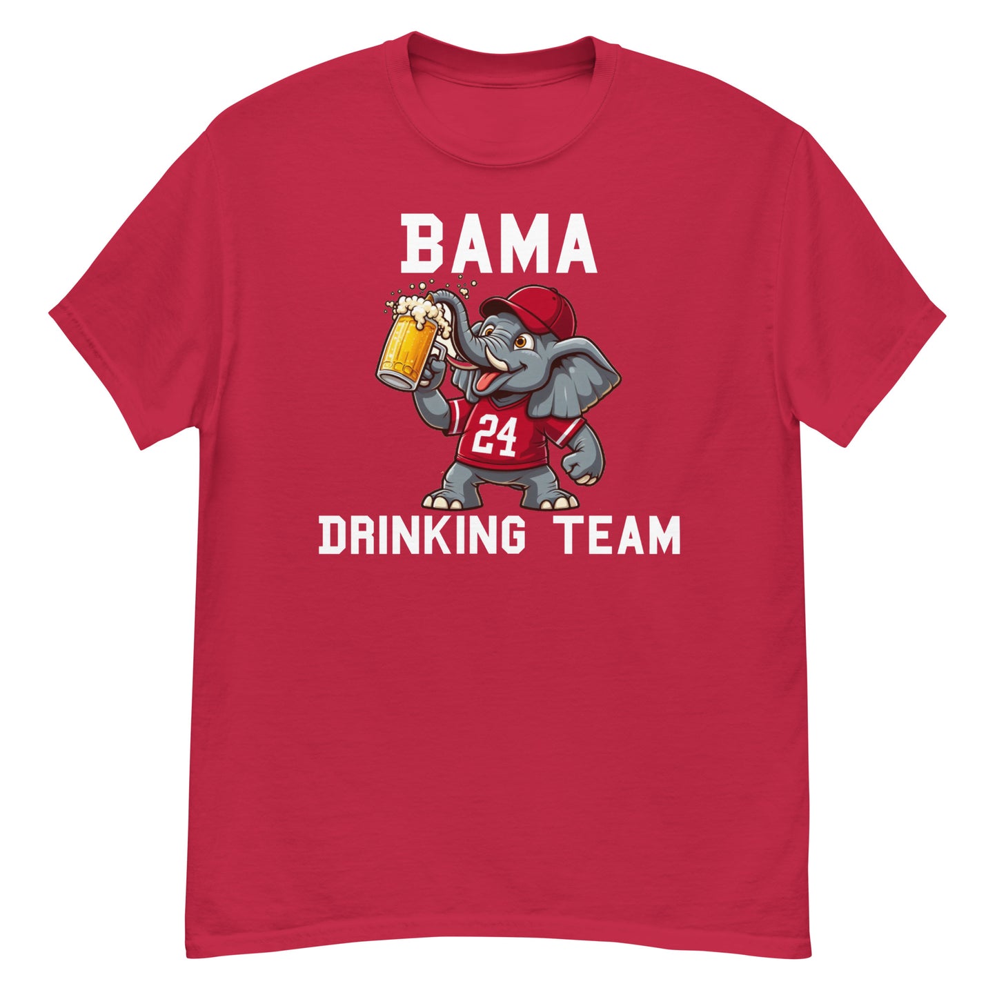 Bama Drinking Team Crimson T-Shirt