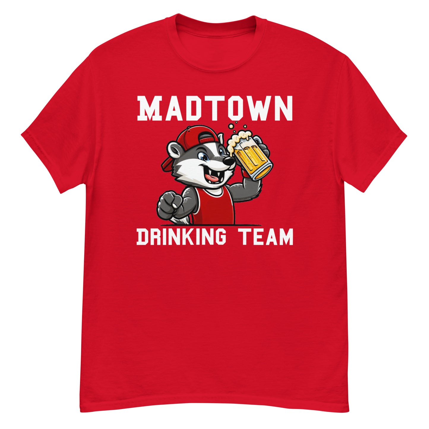 Madtown Drinking Team Red T-Shirt