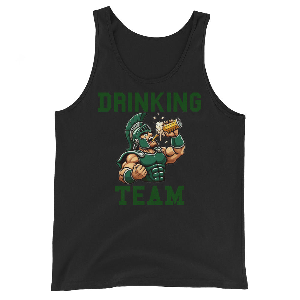 Greek Soldier Drinking Team Tank Top