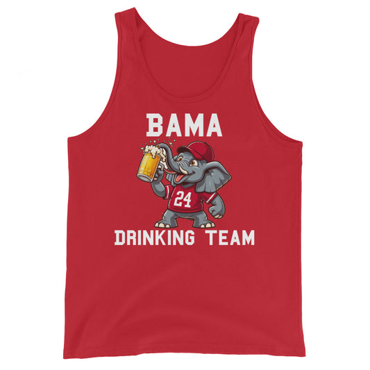 Bama Drinking Team Crimson Tank Top