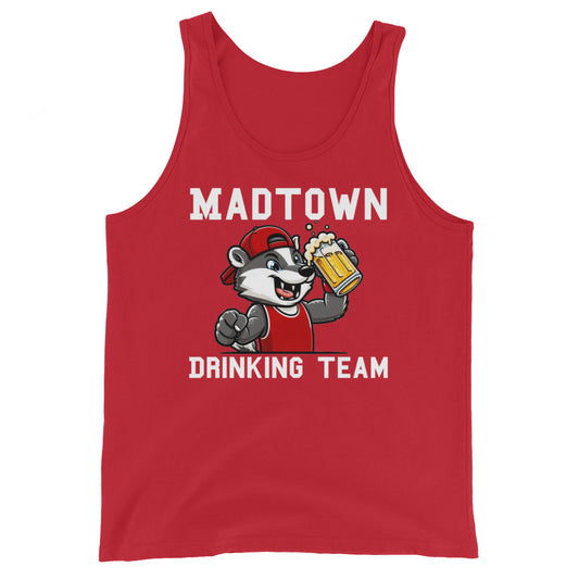 Madtown Drinking Team Red Tank Top