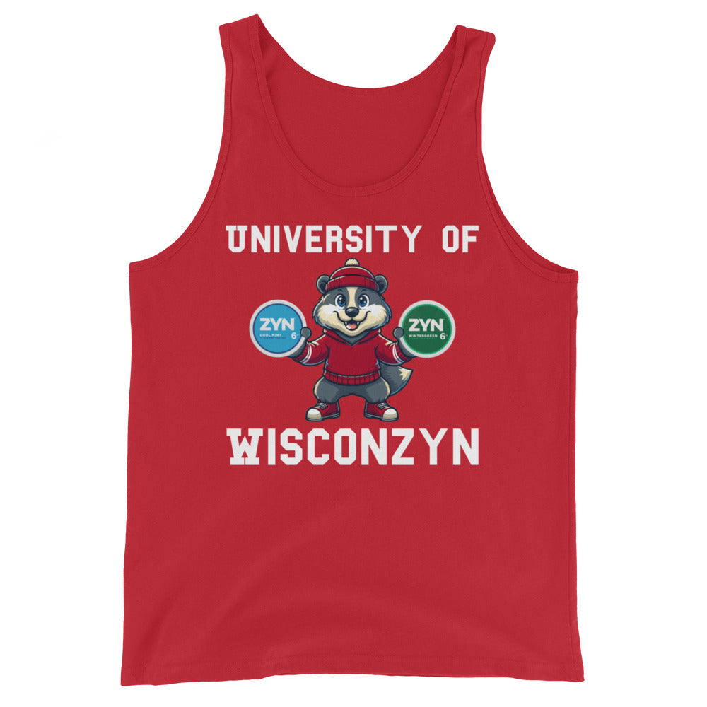 Wisconzyn Red Tank Top