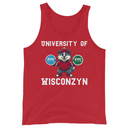 Wisconzyn Red Tank Top