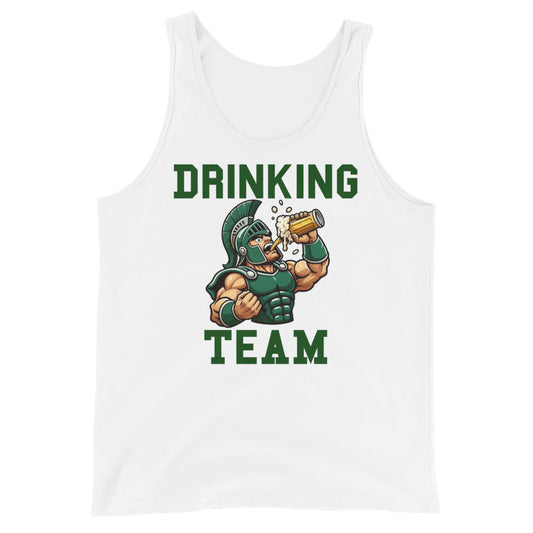 Greek Soldier Drinking Team Tank Top