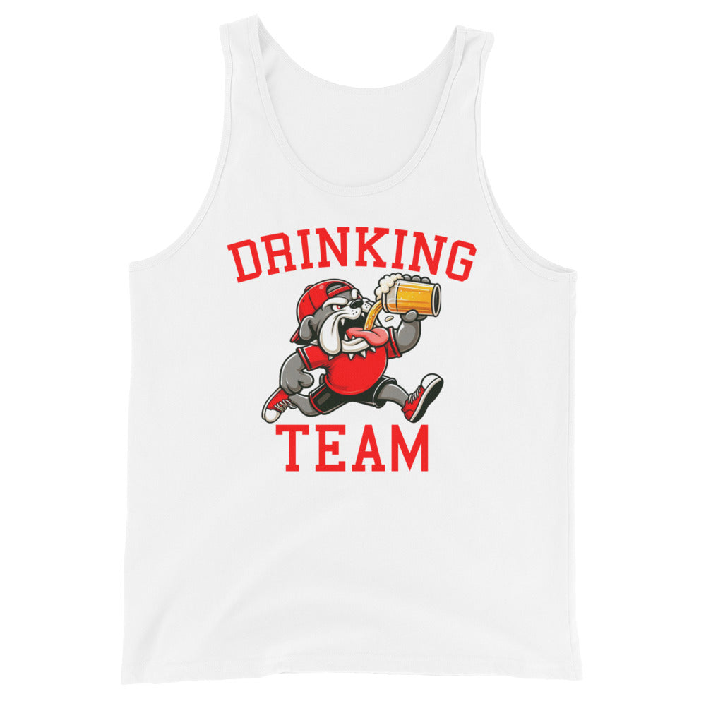 Bulldogs Drinking Team Black/White Tank Top