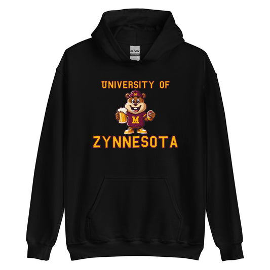 University of Zynnesota Black Hoodie