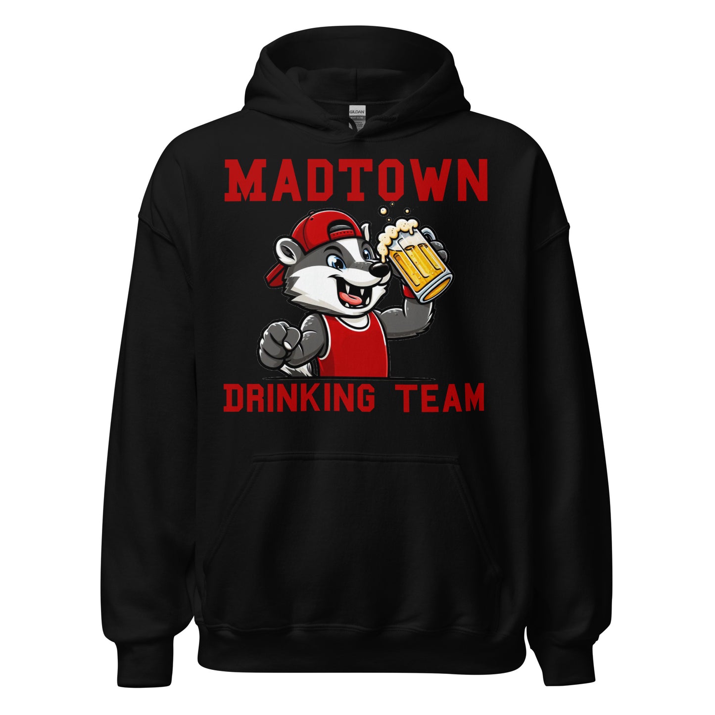 Madtown Drinking Team White or Black Hoodie