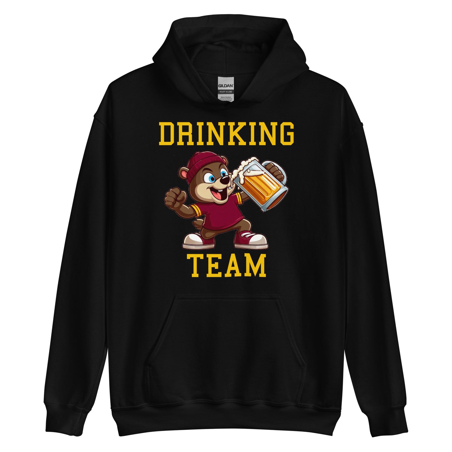 MN Drinking Team Maroon or Black Hoodie