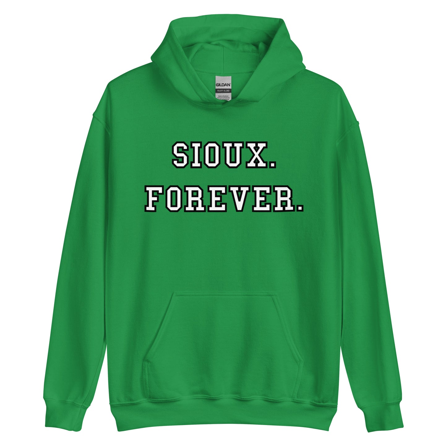 Sioux Forever Green Hoodie