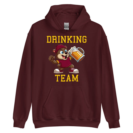 MN Drinking Team Maroon or Black Hoodie