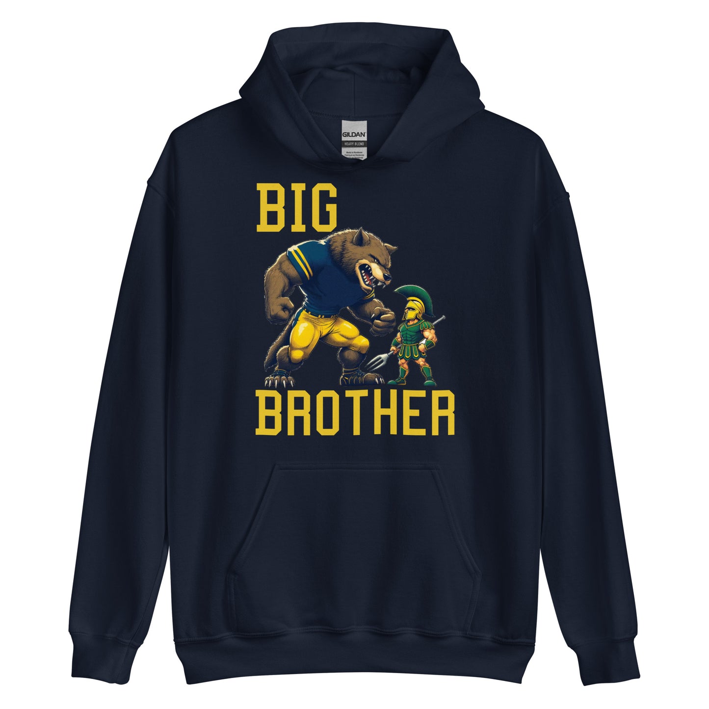 Big Brother Blue Hoodie