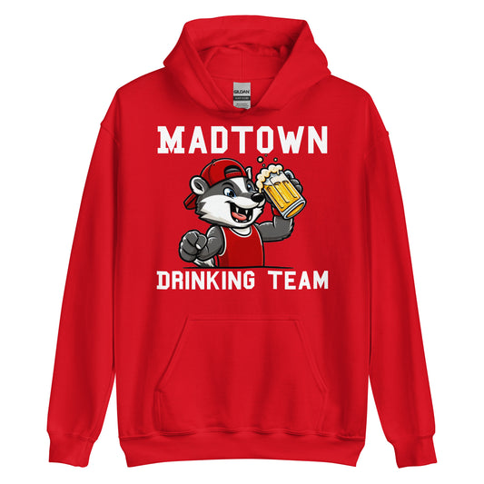 Madtown Drinking Team Red Hoodie