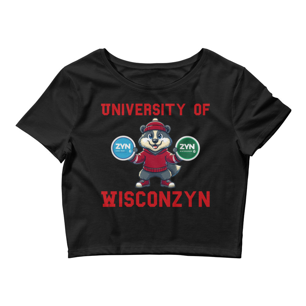 University of Wisconzyn Crop Top