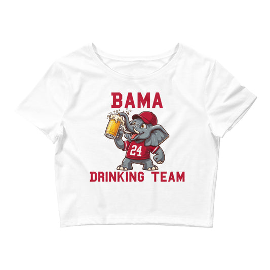 Bama Drinking Team Crop Top