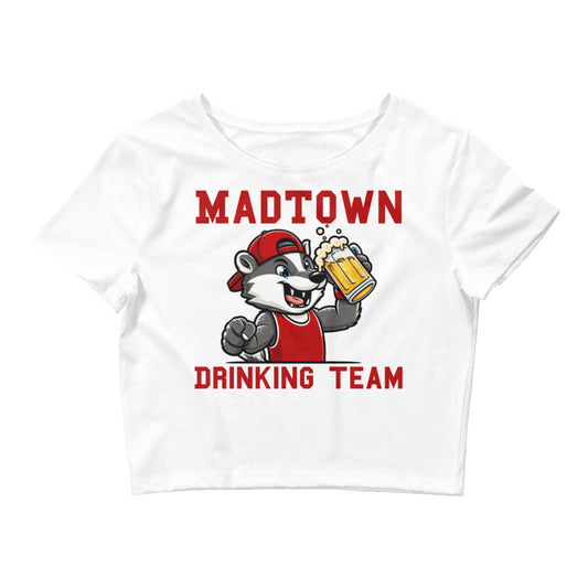 Madtown Drinking Team Crop Top