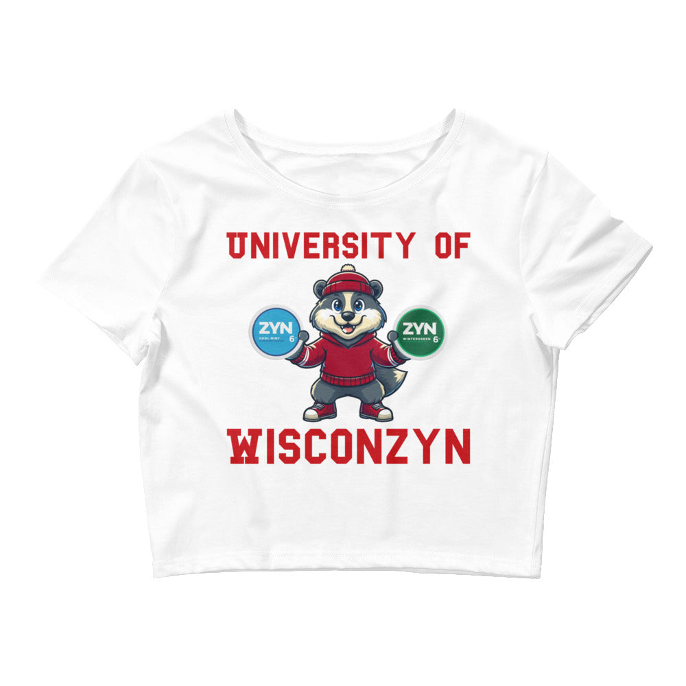 University of Wisconzyn Crop Top